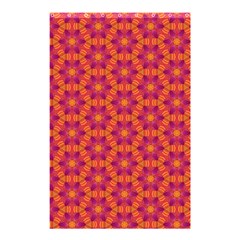 Pattern Abstract Floral Bright Shower Curtain 48  X 72  (small) 