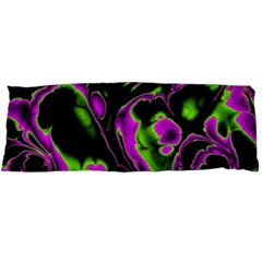 Glowing Fractal B Body Pillow Case Dakimakura (two Sides) by Fractalworld