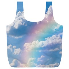 Sky Pattern Full Print Recycle Bags (l)  by Valentinaart