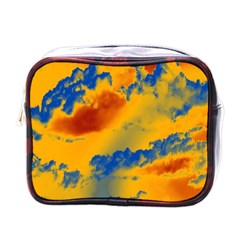 Sky Pattern Mini Toiletries Bags by Valentinaart