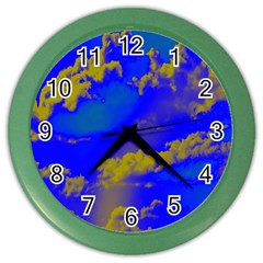 Sky Pattern Color Wall Clocks