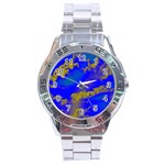 Sky pattern Stainless Steel Analogue Watch Front