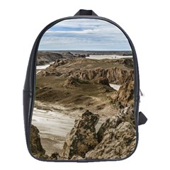 Miradores De Darwin, Santa Cruz Argentina School Bags(large)  by dflcprints