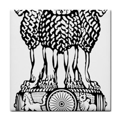 National Emblem Of India  Tile Coasters by abbeyz71