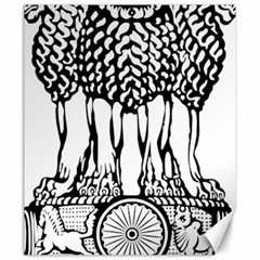 National Emblem Of India  Canvas 20  X 24   by abbeyz71