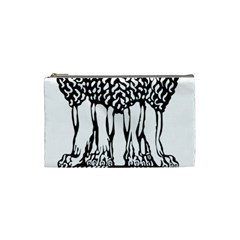 National Emblem Of India  Cosmetic Bag (small)  by abbeyz71