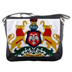 State Seal Of Karnataka Messenger Bags by abbeyz71