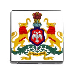 State Seal Of Karnataka Memory Card Reader (square) by abbeyz71