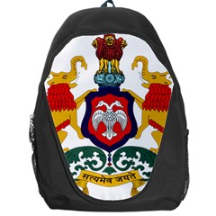 State Seal Of Karnataka Backpack Bag by abbeyz71