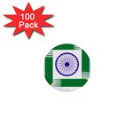 Seal of Indian State of Jharkhand 1  Mini Buttons (100 pack)  Front