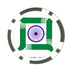 Seal Of Indian State Of Jharkhand Poker Chip Card Guard (10 Pack) by abbeyz71