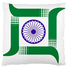 Seal Of Indian State Of Jharkhand Standard Flano Cushion Case (one Side) by abbeyz71