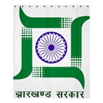 Seal of Indian State of Jharkhand Shower Curtain 60  x 72  (Medium)  60 x72  Curtain