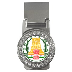 Seal Of Indian State Of Tamil Nadu  Money Clips (cz)  by abbeyz71