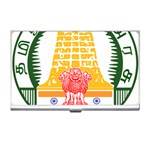 Seal of Indian State of Tamil Nadu  Business Card Holders Front