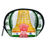 Seal of Indian State of Tamil Nadu  Accessory Pouches (Medium)  Front
