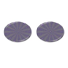 Pattern Stripes Background Cufflinks (oval) by Nexatart