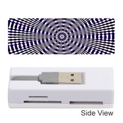 Pattern Stripes Background Memory Card Reader (stick) 