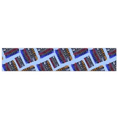 Abstract Pattern Seamless Artwork Flano Scarf (small)