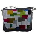 Decor Painting Design Texture Messenger Bags Front