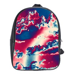 Sky pattern School Bags(Large) 