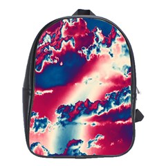 Sky pattern School Bags (XL) 