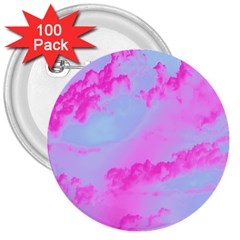 Sky Pattern 3  Buttons (100 Pack) 