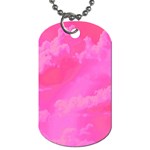 Sky pattern Dog Tag (One Side) Front