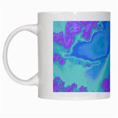 Sky Pattern White Mugs