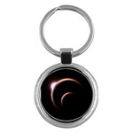 Planet Space Abstract Key Chains (Round)  Front