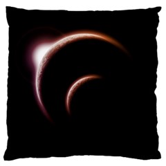 Planet Space Abstract Large Cushion Case (two Sides) by Nexatart