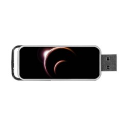 Planet Space Abstract Portable Usb Flash (two Sides) by Nexatart