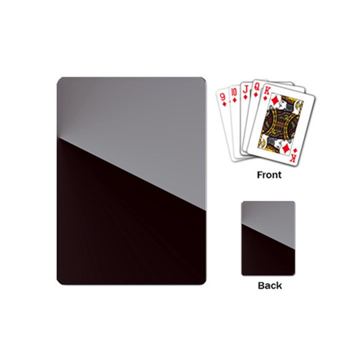 Course Gradient Color Pattern Playing Cards (Mini) 