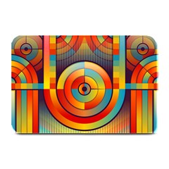 Abstract Pattern Background Plate Mats by Nexatart