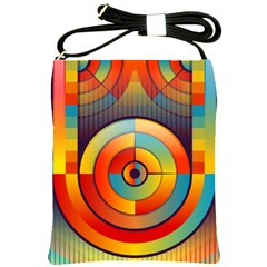 Abstract Pattern Background Shoulder Sling Bags by Nexatart