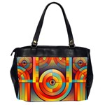 Abstract Pattern Background Office Handbags (2 Sides)  Back