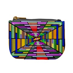 Art Vanishing Point Vortex 3d Mini Coin Purses by Nexatart