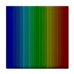 Spectrum Colours Colors Rainbow Tile Coasters