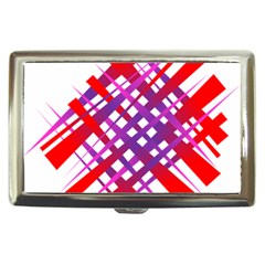 Chaos Bright Gradient Red Blue Cigarette Money Cases