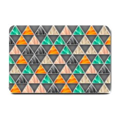 Abstract Geometric Triangle Shape Small Doormat 