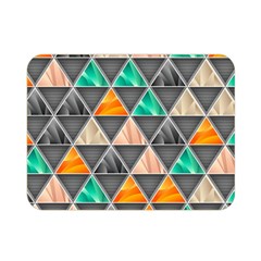 Abstract Geometric Triangle Shape Double Sided Flano Blanket (mini)  by Nexatart