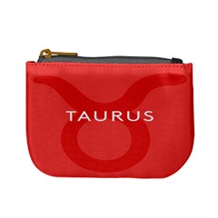 Zodizc Taurus Red Mini Coin Purses