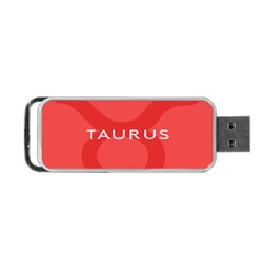 Zodizc Taurus Red Portable Usb Flash (two Sides)