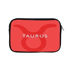 Zodizc Taurus Red Apple Macbook Pro 13  Zipper Case