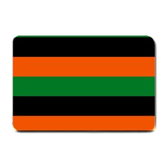 Color Green Orange Black Small Doormat 