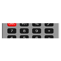 Calculator Satin Scarf (oblong) by Mariart