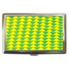 Arrow Triangle Green Yellow Cigarette Money Cases