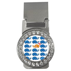 Fish Animals Whale Blue Orange Love Money Clips (CZ) 