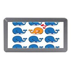 Fish Animals Whale Blue Orange Love Memory Card Reader (Mini)