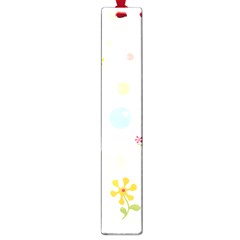 Flower Floral Star Balloon Bubble Large Book Marks